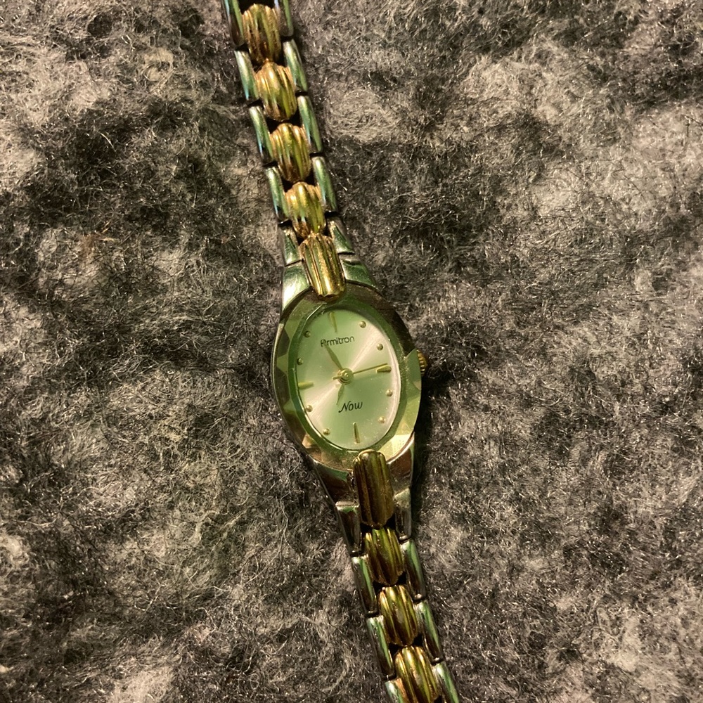 ARMITRON TWO TONED LADIES WATCH